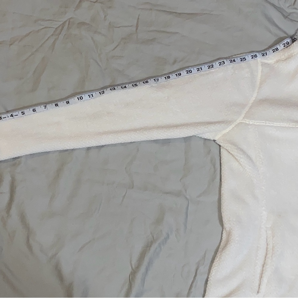 Patagonia ReTool Snap Neck Pullover in Cream and Off White - Picture 7 of 8
